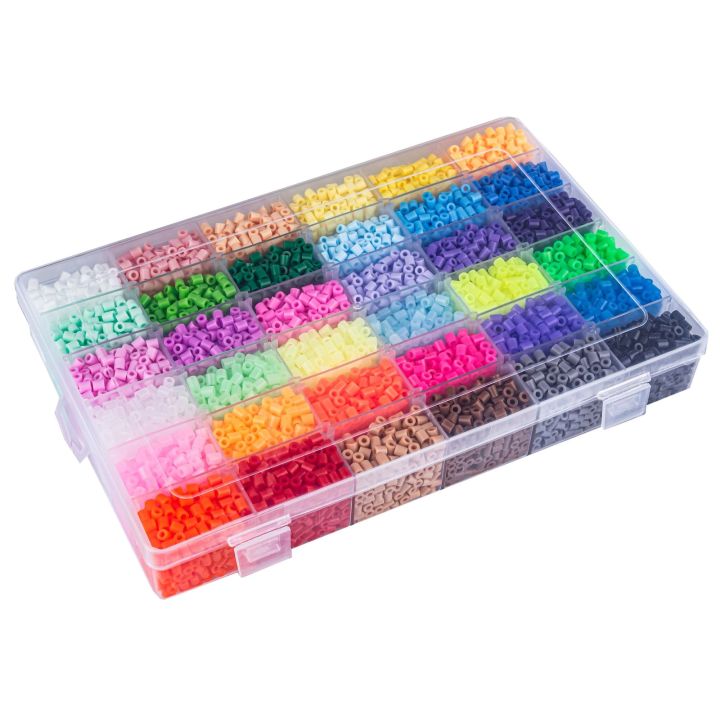 Koraliki Do Prasowania 12000szt, Prasowanka, Koraliki Uzupełniające Do Prasowanek, ORGANIZER 36 Kolorów, Uzupełniacz, Zapas