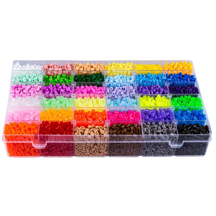 Koraliki Do Prasowania 12000szt, Prasowanka, Koraliki Uzupełniające Do Prasowanek, ORGANIZER 36 Kolorów, Uzupełniacz, Zapas