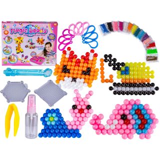 Koraliki Wodne Zestaw 1400 Sztuk  + Akcesoria