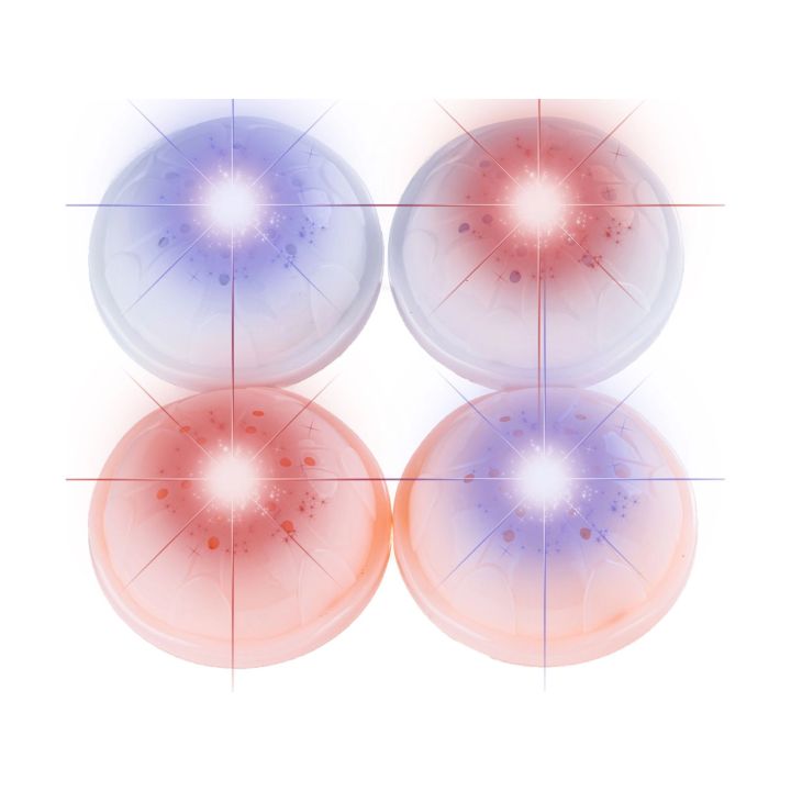 Świecące Klocki Magnetyczne, Tor Kulkowy Dla Kulek 202 Elementy Kulodrom