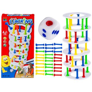 Gra Zręcznościowa Stacking - Kolorowa Wieża, Zbuduj Wieżę