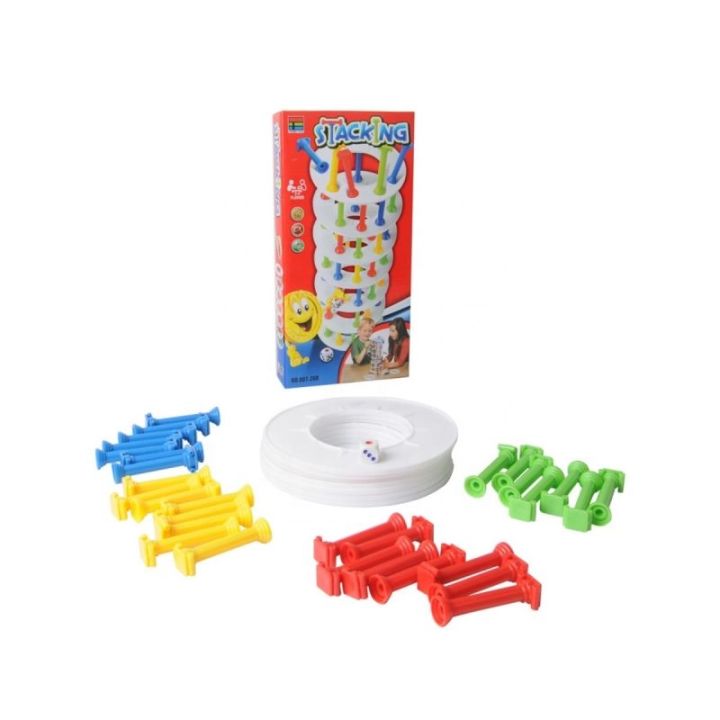 Gra Zręcznościowa Stacking - Kolorowa Wieża, Zbuduj Wieżę