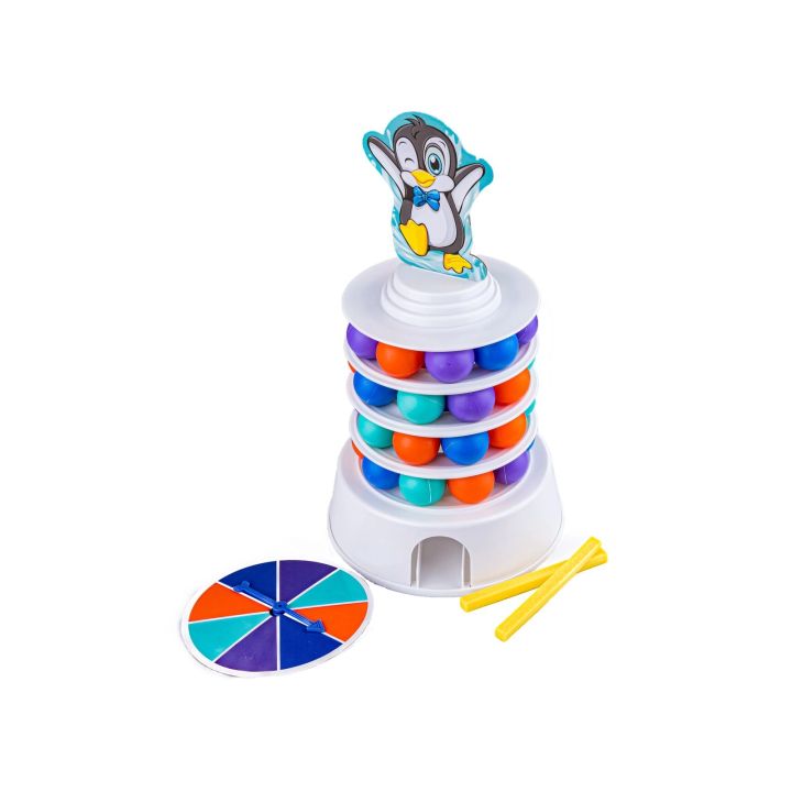 Gra Zręcznościowa Pingwin Na Nartach, Pingwinek Na Ruchomej Wieży