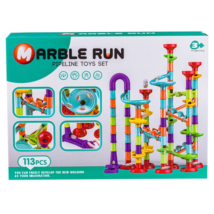 Tor Kulkowy Kulodrom Dla Kulek 113 Elementów