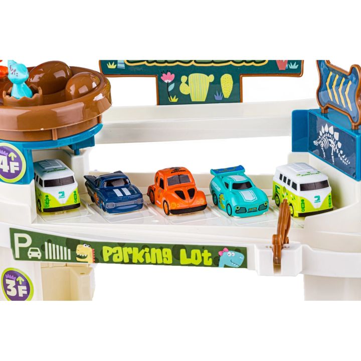 Tor Samochodowy, Parking, Garaż z Windą Park Dinozaurów