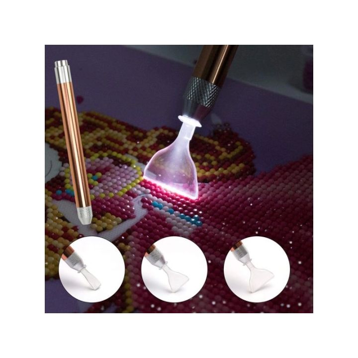 Haft Diamentowy Akcesoria Do Diamond Painting OGROMNY ZESTAW Kuferek 574 Elementy