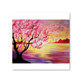 Haft Diamentowy, Obraz, Mozaika Diamentowa Diamond Painting, DRZEWO WIOSNĄ 40x30cm