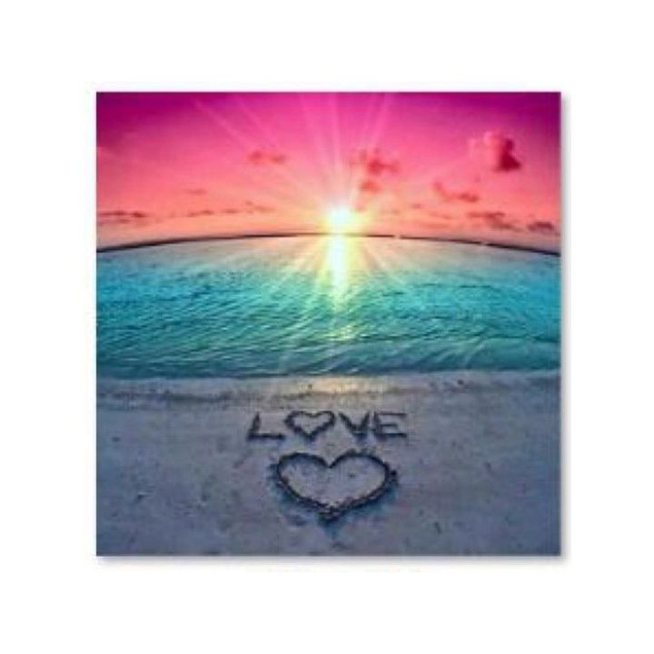 Haft Diamentowy, Obraz, Mozaika Diamentowa Diamond Painting, LOVE 30x30cm