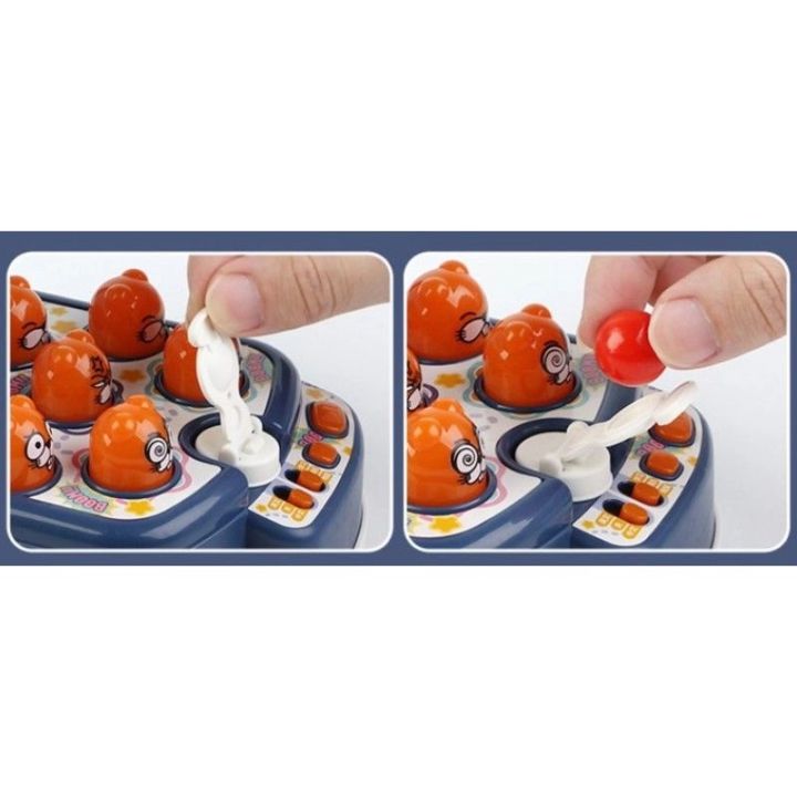 Zabawna Gra Zręcznościowa Trafić Chomika Zbijanie Młotkiem Traf Do Celu