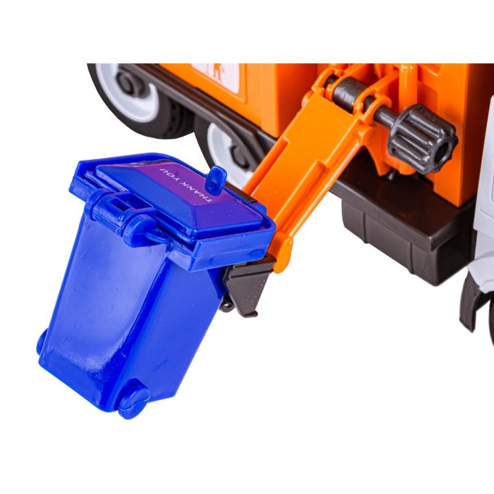 Ciężarówka, Samochód Ciężarowy Do Rozkręcania, Śmieciarka 61 Elementów