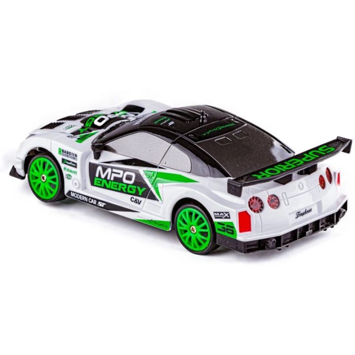 Samochód Do Driftu, Auto RC Drift 1:24 2,4 GHz 4WD BIAŁY