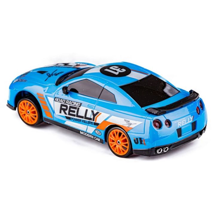 Samochód Do Driftu, Auto RC Drift 1:24 2,4 GHz 4WD NIEBIESKI