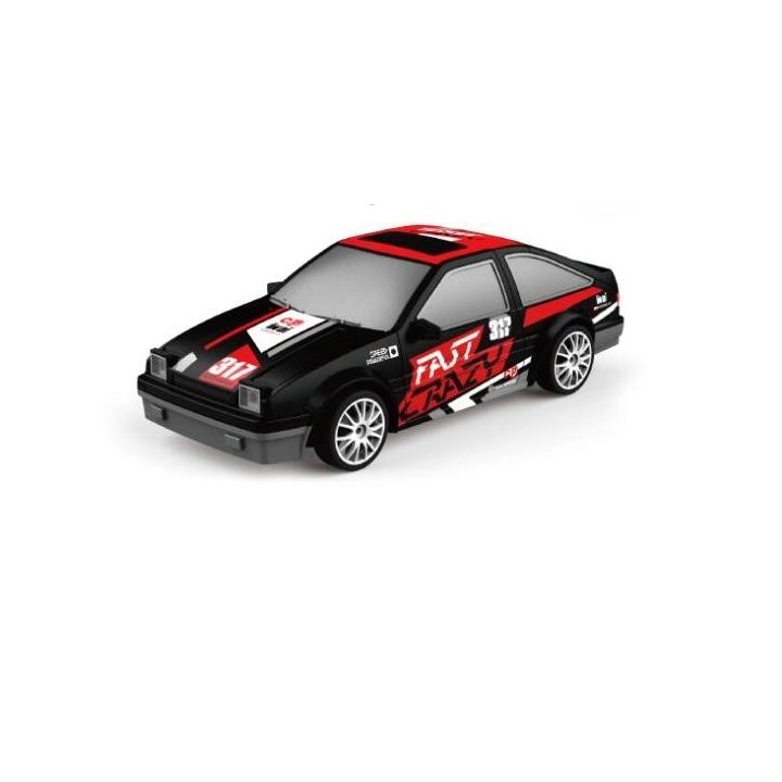 Samochód Do Driftu, Auto RC Drift 1:24 2,4 GHz 4WD CZARNY