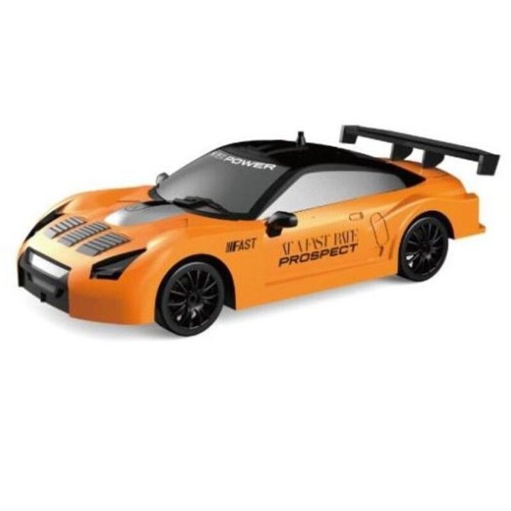 Samochód Do Driftu, Auto RC Drift 1:24 2,4 GHz 4WD POMARAŃCZOWY