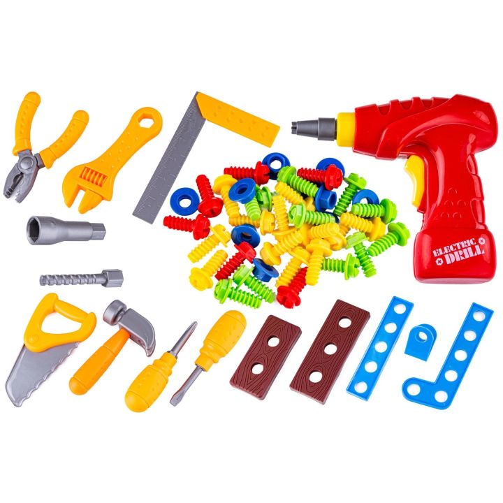 Zestaw Mechanika, Warsztat Samochodowy, Stolik + Narzędzia