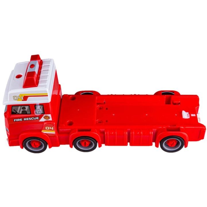 Zestaw Strażaka, Wóz Strażacki + Akcesoria