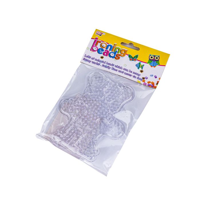 Szablon Do Prasowanek, Podstawka 3 Wzory, MISIU, 2 x LUDZIK Prasowanka Koraliki Do Prasowania