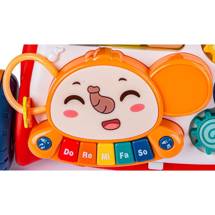 Chodzik Edukacyjny, Muzyczny Pchacz, Stolik CZERWONY