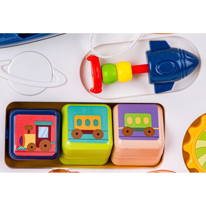 Chodzik Edukacyjny, Muzyczny Pchacz, Stolik CZERWONY