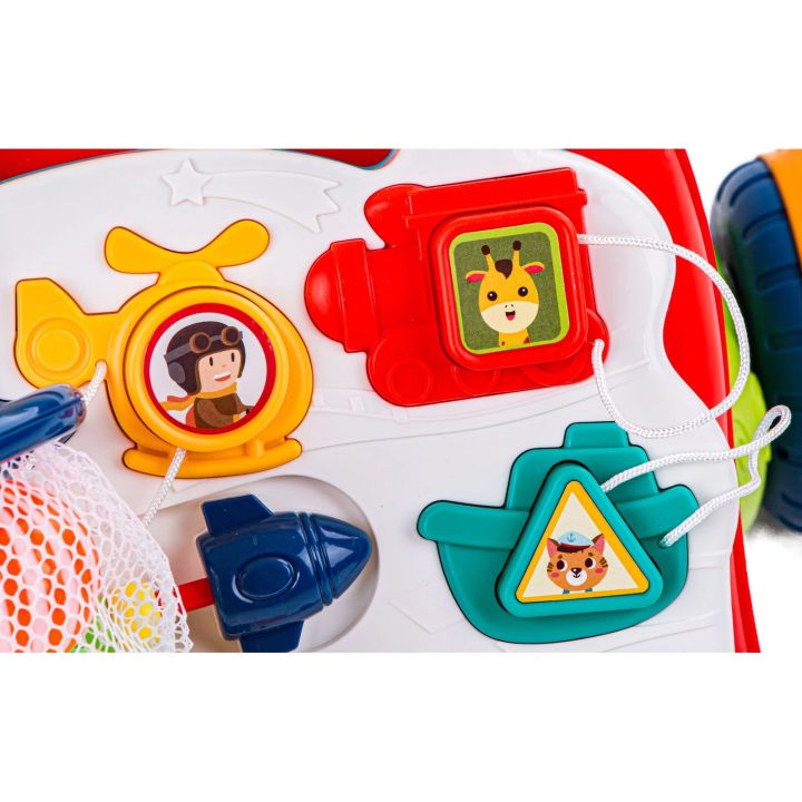 Chodzik Edukacyjny, Muzyczny Pchacz, Stolik CZERWONY