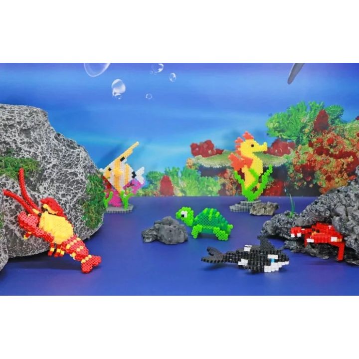 Prasowanka, Koraliki Do Prasowania, Zestaw OCEAN 3D 3000 Sztuk