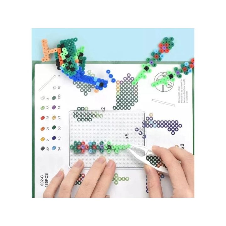 Prasowanka, Koraliki Do Prasowania, Zestaw PTAKI 3D 3000 Sztuk