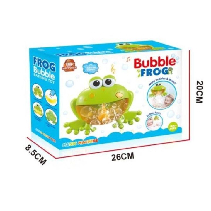 Maszynka Do Puszczania Baniek Mydlanych, Zabawka Do Wanny, ŻABA
