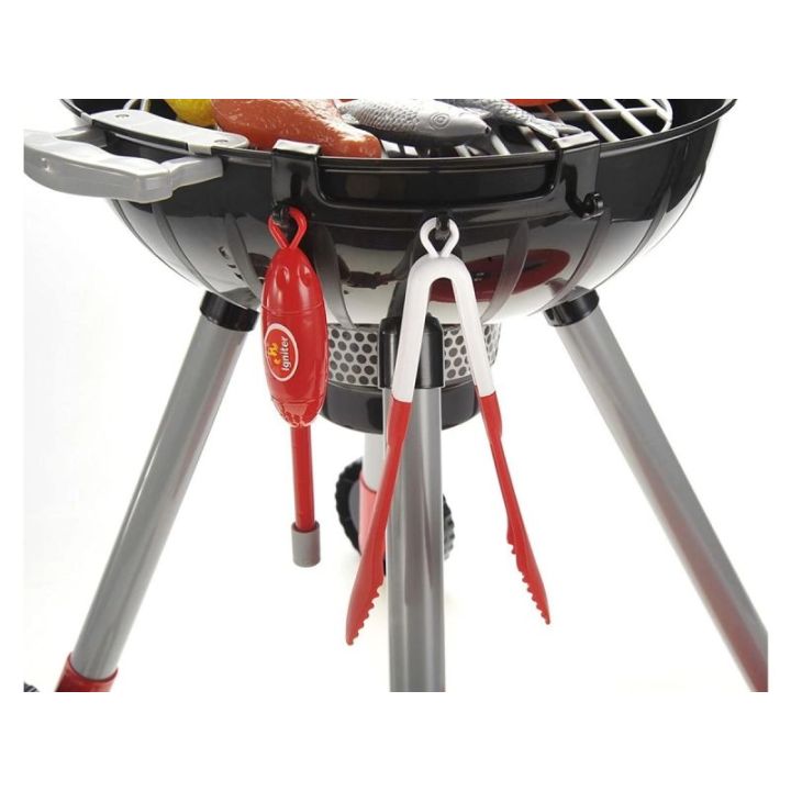 Grill Na Nóżkach Z Pokrywą, Ruszt + Akcesoria