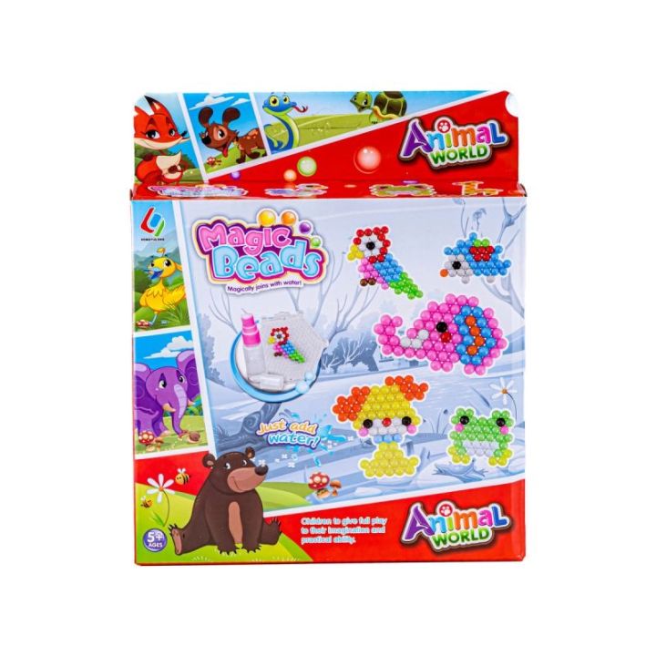 Koraliki Wodne ZWIERZĘTA Zestaw Akcesoria