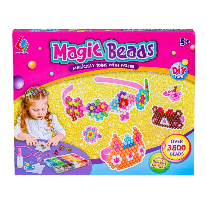 Koraliki Wodne Zestaw Do Tworzenia Biżuterii Akcesoria 3500 Koralików