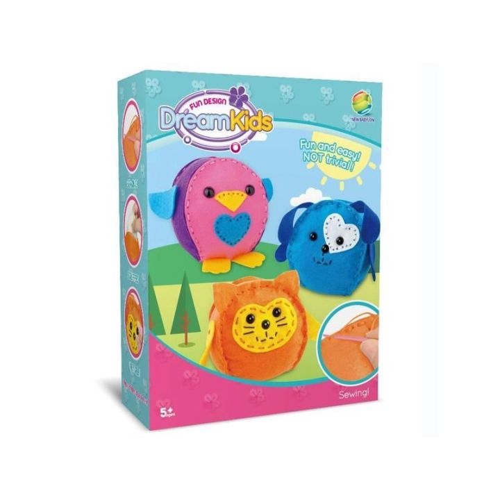 Zestaw Kreatywny Wyszywanek Do Szycia Maskotek Poduszek Zwierzęta Domowe Poduszka Maskotka