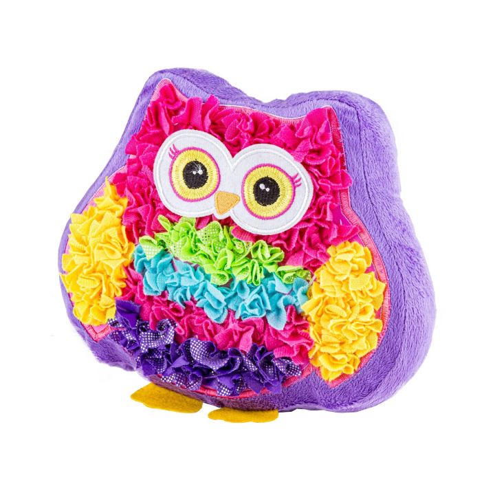 Zestaw Kreatywny Wyszywanka  Poduszka Pluszowa Maskotka Do Szycia DIY SOWA