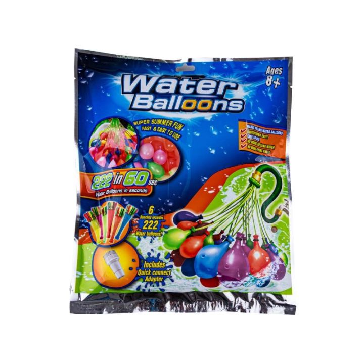 Balony Na Wodę Bomby Wodne Automat 222 sztuki w 60 sekund Zestaw