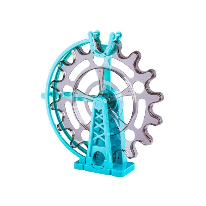 Świecące Klocki Magnetyczne, Tor Kulkowy Dla Kulek 230 Elementów Kulodrom