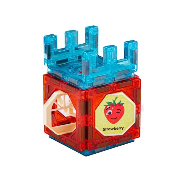 Świecące Klocki Magnetyczne, Tor Kulkowy Dla Kulek 167 Elementów Kulodrom