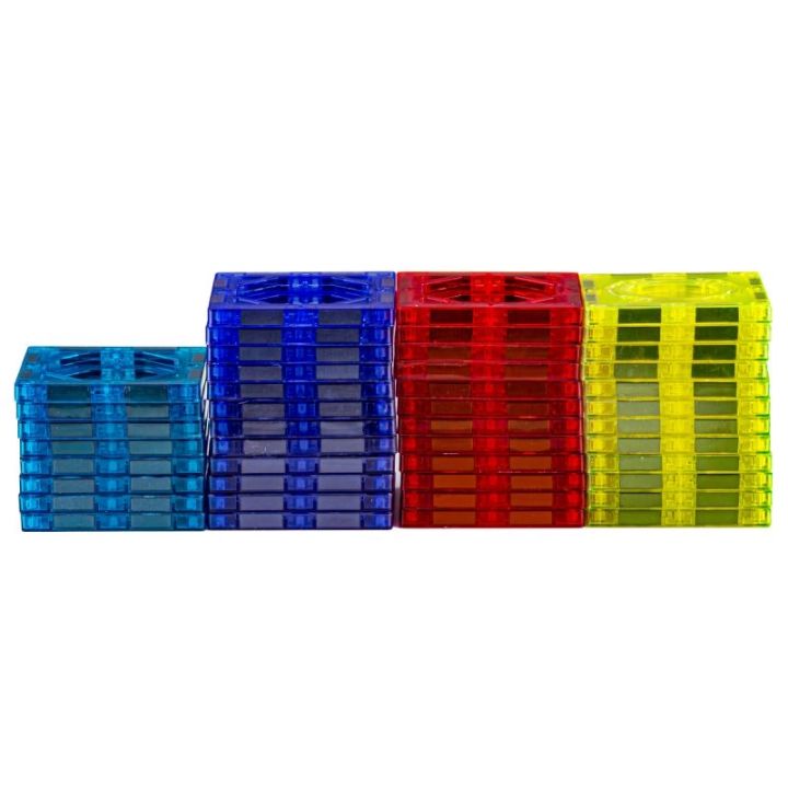 Świecące Klocki Magnetyczne, Tor Kulkowy Dla Kulek 129 Elementów Kulodrom