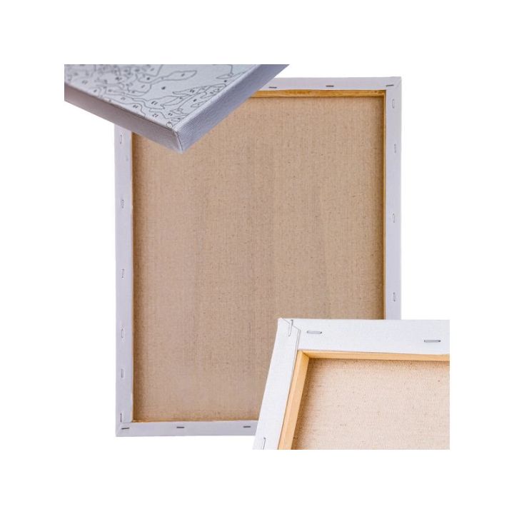 OBRAZ MALOWANIE PO NUMERACH RAMA 40x50cm RÓŻOWE FLAMINGI