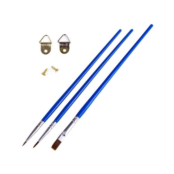 OBRAZ MALOWANIE PO NUMERACH RAMA 50x40cm POLE LAWENDY