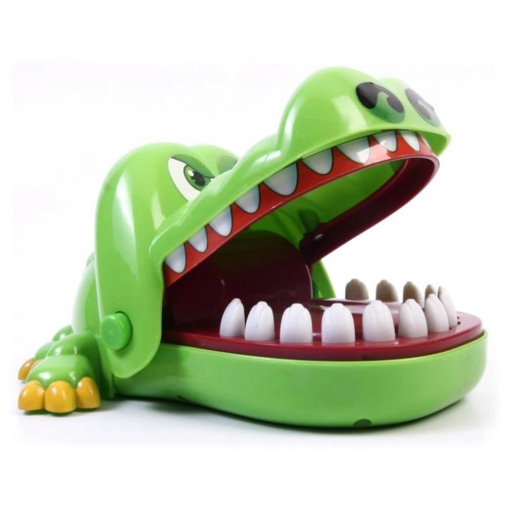 Krokodyl Kajman Chory Ząbek Gra Zręcznościowa – Uczy refleksu, cierpliwości i zasad fair play | Edukacyjna zabawa dla dzieci
