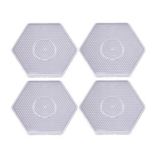 Szablon Do Prasowanek, Koraliki Do Prasowania, Podstawka SZEŚCIOKĄT 4 Sztuki