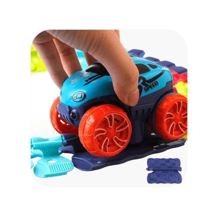 Elastyczny Tor Samochodowy, Wyścigowy 184 Elementy