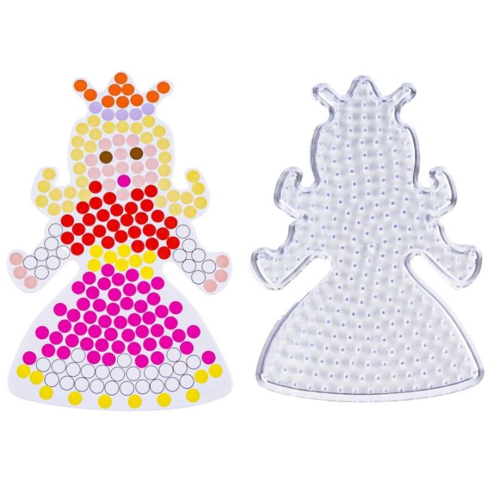 Koraliki Do Prasowania Szablony Księżniczka I Żaba, Zestaw 2000 Elementów, Prasowanka, Kuferek