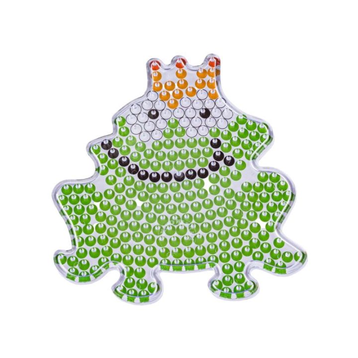 Koraliki Do Prasowania Szablony Księżniczka I Żaba, Zestaw 2000 Elementów, Prasowanka, Kuferek