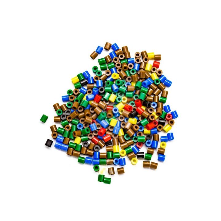 Koraliki Do Prasowania, Szablony Małpka, Kotek Zestaw 2000 Elementów, Prasowanka, Kuferek