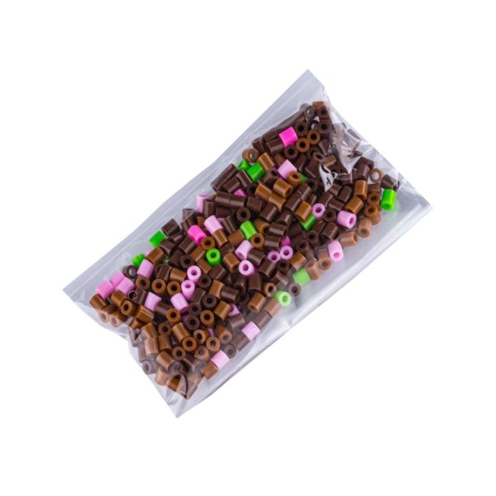 Koraliki do prasowania Wersja 3D, Szablon Kwitnące Drzewo, Saszetka, Prasowanka