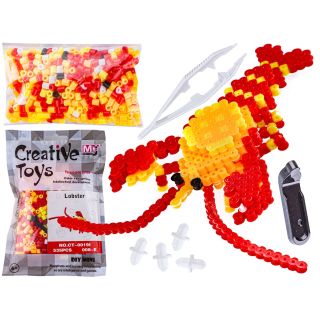 Koraliki do prasowania Wersja 3D, Szablon HOMAR, Saszetka, Prasowanka