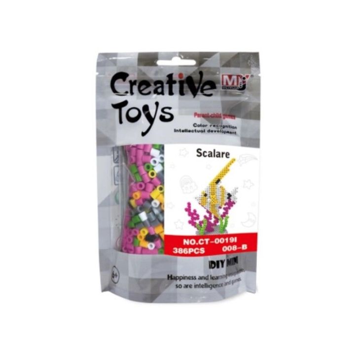 Koraliki do prasowania Wersja 3D, Szablon RYBKA, RAFA KORALOWA, Saszetka, Prasowanka