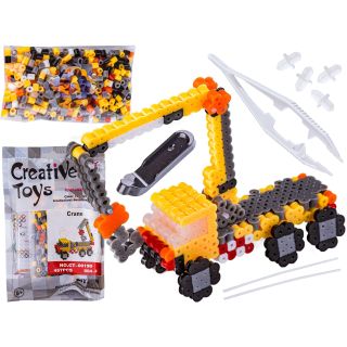 Koraliki do prasowania Wersja 3D, TIR DŹWIG HDS CIĘŻARÓWKA, Saszetka, Prasowanka