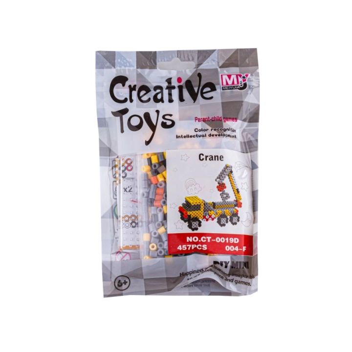 Koraliki do prasowania Wersja 3D, TIR DŹWIG HDS CIĘŻARÓWKA, Saszetka, Prasowanka