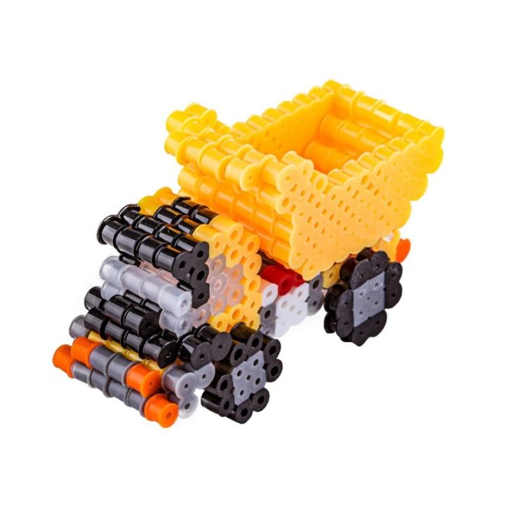 Koraliki do prasowania Wersja 3D, CIĘŻARÓWKA, WYWROTKA, Saszetka, Prasowanka